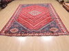 Shiraz Red Hand Knotted 610 X 99 Area Rug 100-110212 Thumb 1
