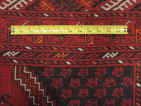 Khan Mohammadi Black Hand Knotted 57 X 78 Area Rug 100-110213 Image 13
