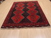 Khan Mohammadi Black Hand Knotted 57 X 78  Area Rug 100-110213 Thumb 1