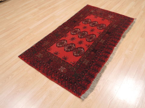 Baluch Red Hand Knotted 210 X 52 Area Rug 100-110216 Image 2
