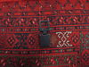 Baluch Red Hand Knotted 210 X 52 Area Rug 100-110216 Thumb 10