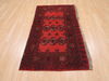 Baluch Red Hand Knotted 210 X 52 Area Rug 100-110216 Thumb 1