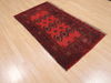 Baluch Red Hand Knotted 210 X 52 Area Rug 100-110216 Thumb 3
