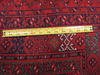 Baluch Red Hand Knotted 210 X 52 Area Rug 100-110216 Thumb 9