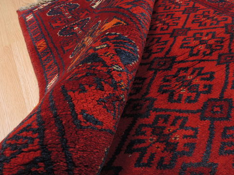 Khan Mohammadi Red Hand Knotted 310 X 56 Area Rug 100-110220 Image 10