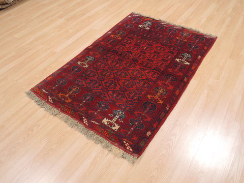 Khan Mohammadi Red Hand Knotted 310 X 56 Area Rug 100-110220 Image 2