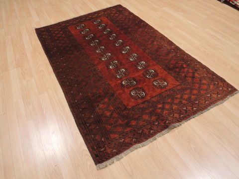 Baluch Brown Hand Knotted 311 X 65 Area Rug 100-110222 Image 3