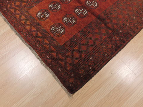 Baluch Brown Hand Knotted 311 X 65 Area Rug 100-110222 Image 7