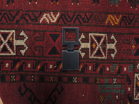 Baluch Red Hand Knotted 35 X 52 Area Rug 100-110223 Image 9
