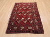 Baluch Red Hand Knotted 35 X 52  Area Rug 100-110223 Thumb 1
