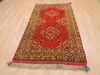 Baluch Orange Hand Knotted 35 X 62 Area Rug 100-110224 Thumb 1