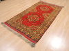 Baluch Orange Hand Knotted 35 X 62 Area Rug 100-110224 Thumb 2