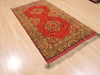 Baluch Orange Hand Knotted 35 X 62 Area Rug 100-110224 Thumb 3