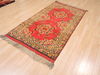 Baluch Orange Hand Knotted 35 X 62  Area Rug 100-110224 Thumb 7