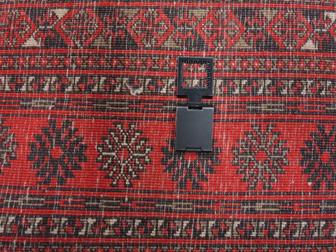 Khan Mohammadi Red Hand Knotted 66 X 101 Area Rug 100-110225 Image 14