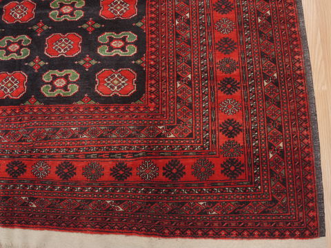 Khan Mohammadi Red Hand Knotted 66 X 101 Area Rug 100-110225 Image 6