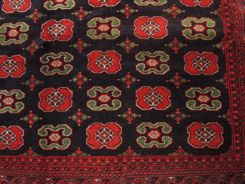 Khan Mohammadi Red Hand Knotted 66 X 101 Area Rug 100-110225 Image 7