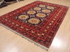 Khan Mohammadi Blue Hand Knotted 71 X 100 Area Rug 100-110226 Thumb 2