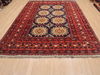 Khan Mohammadi Blue Hand Knotted 71 X 100 Area Rug 100-110226 Thumb 4