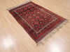 Baluch Red Hand Knotted 36 X 52  Area Rug 100-110228 Thumb 3
