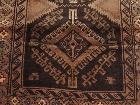 Baluch Brown Hand Knotted 37 X 511 Area Rug 100-110229 Image 7