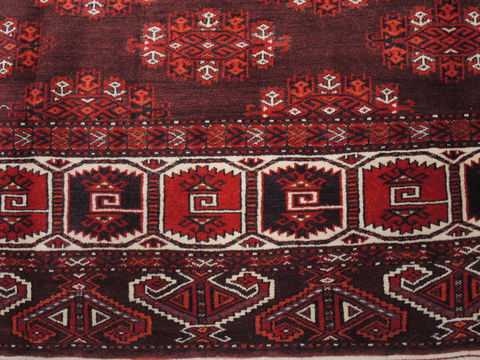 Khan Mohammadi Brown Hand Knotted 71 X 112 Area Rug 100-110231 Image 10