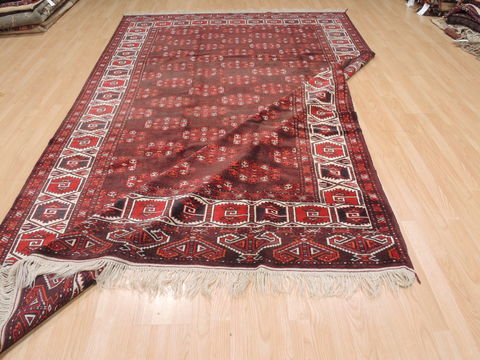 Khan Mohammadi Brown Hand Knotted 71 X 112 Area Rug 100-110231 Image 12