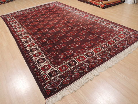 Khan Mohammadi Brown Hand Knotted 71 X 112 Area Rug 100-110231 Image 3