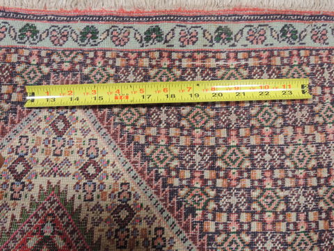Khan Mohammadi Multicolor Hand Knotted 25 X 34 Area Rug 100-110238 Image 10