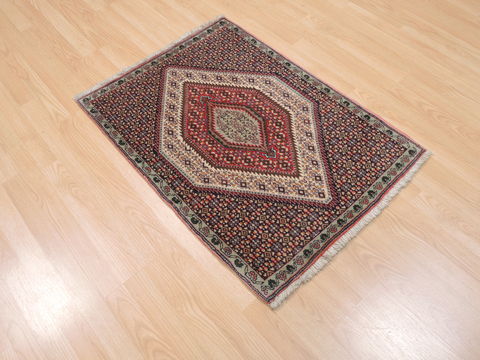 Khan Mohammadi Multicolor Hand Knotted 25 X 34 Area Rug 100-110238 Image 3