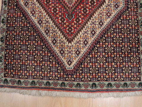 Khan Mohammadi Multicolor Hand Knotted 25 X 34 Area Rug 100-110238 Image 5