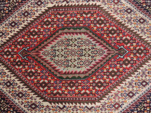 Khan Mohammadi Multicolor Hand Knotted 25 X 34 Area Rug 100-110238 Image 6