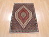 Khan Mohammadi Multicolor Hand Knotted 25 X 34 Area Rug 100-110238 Thumb 1