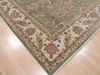 Kashan Green Hand Knotted 90 X 122 Area Rug 100-110243 Thumb 12