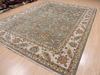Kashan Green Hand Knotted 90 X 122  Area Rug 100-110243 Thumb 2