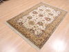 Jaipur Beige Hand Knotted 41 X 60  Area Rug 100-110254 Thumb 2