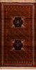 Baluch Brown Hand Knotted 35 X 61 Area Rug 100-110255 Thumb 0