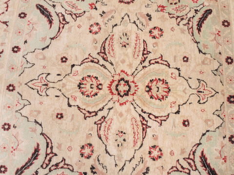 Baluch Beige Square Hand Knotted 59 X 60 Area Rug 100-110257 Image 6