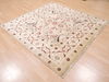 Baluch Beige Square Hand Knotted 59 X 60  Area Rug 100-110257 Thumb 3