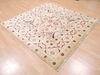 Baluch Beige Square Hand Knotted 59 X 60 Area Rug 100-110257 Thumb 3