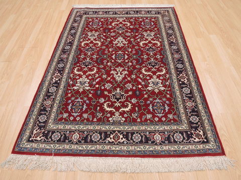 Heriz Red Hand Knotted 40 X 59 Area Rug 100-110258 Image 1
