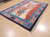 Modern Blue Hand Knotted 60 X 92 Area Rug 253-110259 Thumb 2