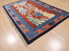 Modern Blue Hand Knotted 60 X 92  Area Rug 253-110259 Thumb 3