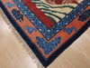 Modern Blue Hand Knotted 60 X 92 Area Rug 253-110259 Thumb 4