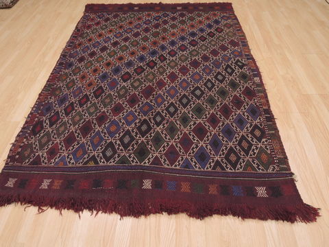 Kilim Red Hand Knotted 52 X 711 Area Rug 100-110261 Image 3