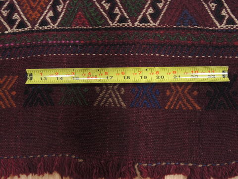 Kilim Red Hand Knotted 52 X 711 Area Rug 100-110261 Image 8