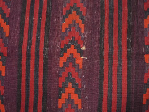 Kilim Red Runner Hand Knotted 49 X 171 Area Rug 100-110263 Image 5