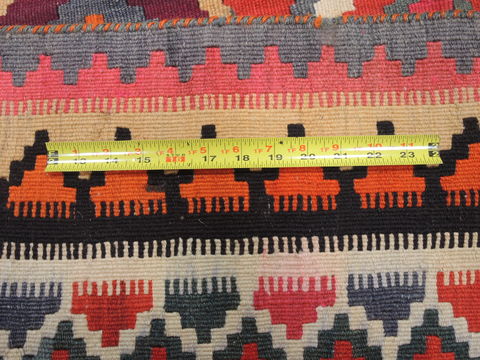 Kilim Red Hand Knotted 48 X 72 Area Rug 100-110264 Image 5
