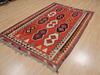 Kilim Red Hand Knotted 48 X 72  Area Rug 100-110264 Thumb 2