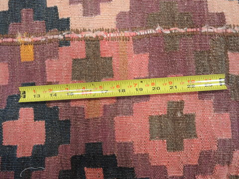 Kilim Brown Flat Woven 69 X 118 Area Rug 100-110265 Image 7